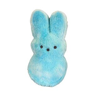 Peeps Reversible Blue BUNNY RABBIT 12” Plush Stuffed Toy by Just Born Fuzzy